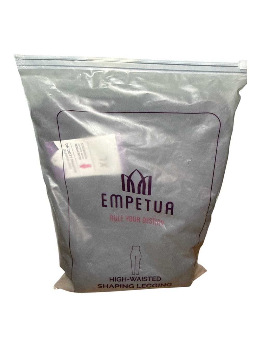 NEW! Empetua High-Waisted Shaping Leggings XL Black
